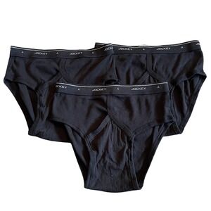 Vintage JOCKEY Mens Size 38 Classic Low Rise Cotton Y-Front Briefs Lot of 3‎ NEW